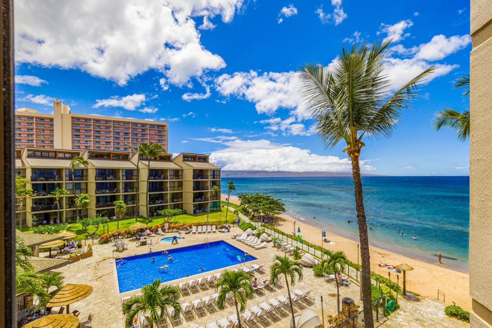 Kaanapali Shores 160 - Sleep Steps Away From The Ocean Kahana Buitenkant foto